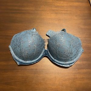Victoria’s Secret blue push up bra size 34D